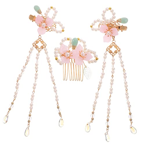 BELLIFFY 1satz Haarschmuck Mit Quasten Klassische Haarspangen Und Haarkämme Für Traditionelle Geeignet Für Hochzeiten Und Partys Accessoire Für von BELLIFFY