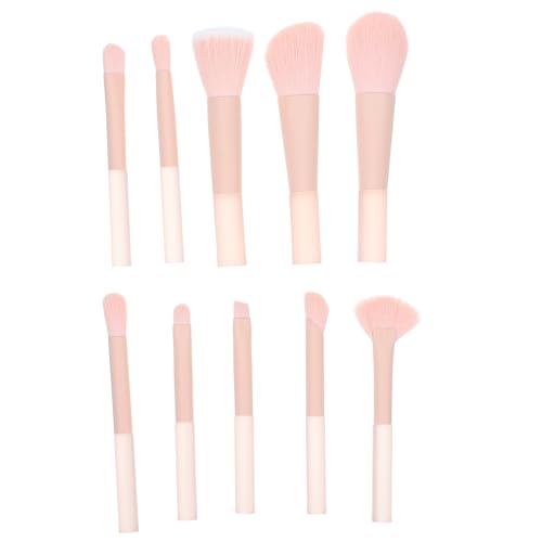 BELLIFFY 1satz Kompaktes Pinselset Für Kosmetik Teiliges Make-up Frauen Für Foundation Puder Lidschatten Und Concealer Praktisch Für Reisen Und Täglichen Gebrauch von BELLIFFY