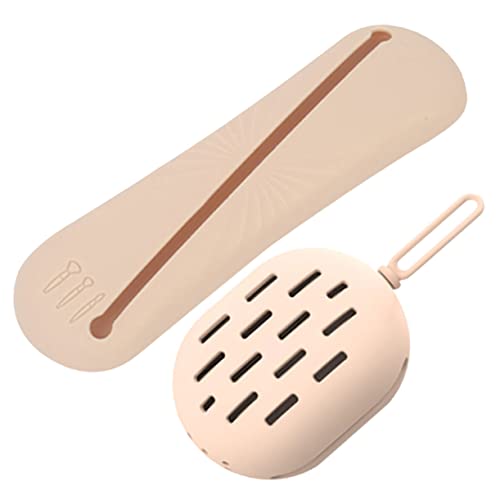 BELLIFFY Reiseutensilien-Set Make-up-Pinselhalter aus Silikon 2-teilig Aufbewahrungskoffer für Beauty-Tools kompakter Organizer Beauty-Schwamm Make-up-Pinsel-Etui für unterwegs BELLIFFY Reiseutensilien-Set Make-up-Pinselhalter aus Silikon 2-teilig Aufbewahrungskoffer für Beauty-Tools kompakter Organizer Beauty-Schwamm Make-up-Pinsel-Etui für unterwegs von BELLIFFY