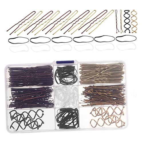 BELLIFFY U-haarnadeln Für Damen Und Kinder 1 Kasten Haarstyling-accessoires Haarschmuck Haarbänder Und Haargummis Langlebig Und Stabil Für Verschiedene Frisuren von BELLIFFY
