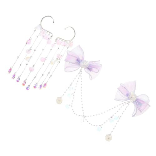 BELLIFFY 1satz Mermaid Haar-accessoires Mit Perlen Und Quasten Stilvolle Stirnkette Für Mädchen Perfektes Festival-zubehör Für Besondere Anlässe Und Partys von BELLIFFY