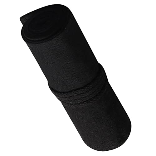 BELLIFFY Bleistiftbeutel Aus Segeltuch Mit 20 Fächern Große Aufbewahrungstasche Für Künstler Und Studenten Schwarz von BELLIFFY