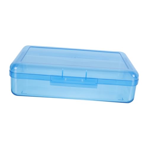 BELLIFFY 1stück Praktische Kunststoff Federmappe Mit Abdeckung Für Schüler Stabile Und Organisierte Stiftebox Für Schule Und Büro Vielseitig Einsetzbar von BELLIFFY