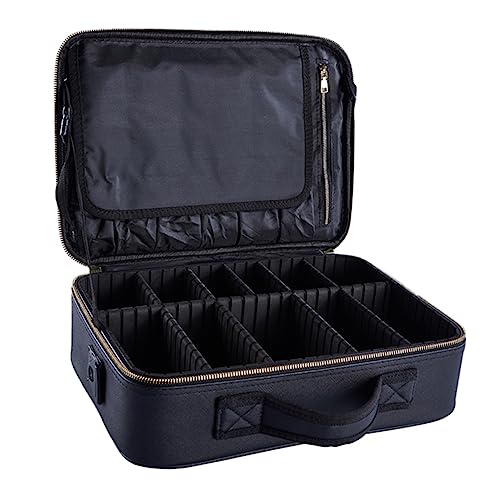 BELLIFFY Reise Kosmetiktasche Aus Oxford Für Separate Aufbewahrung Tragbar Und Praktisch Für Reisen Geschäftsreisen Und Hotels Kosmetiktasche Für Frau Zum Verstauen Von Kosmetika Und von BELLIFFY