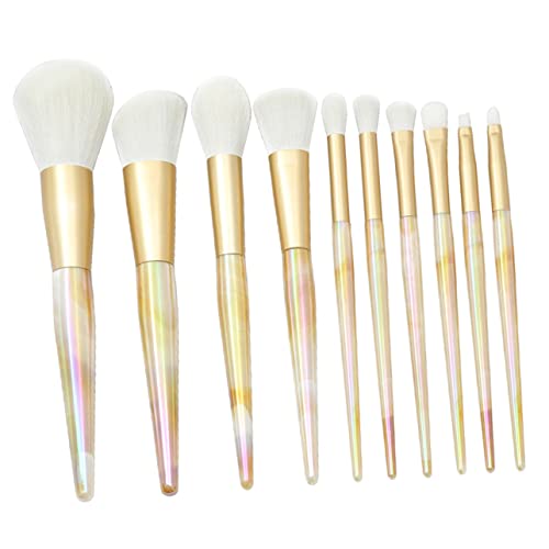 BELLIFFY Essential Makeup Kit Marmor Texture Make-up-pinsel-set 10 Stück All-in Rouge Lidschatten Pinsel von BELLIFFY