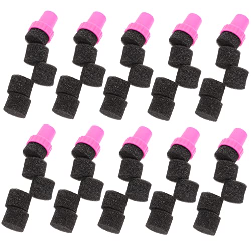 BELLIFFY 10 Stück Schwamm-nagelstempel Maniküre-stempel Nageldesign Schwamm-nagelkunst Farbverlaufswerkzeug von BELLIFFY