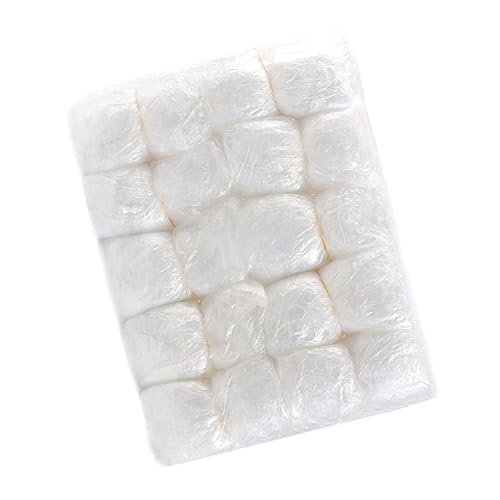 BELLIFFY 100stücke Einweg-wasserdichte Duschhaube Für Damen Elastische Und Praktische Badekappen Für Spa Hotel Und Zuhause Transparent von BELLIFFY