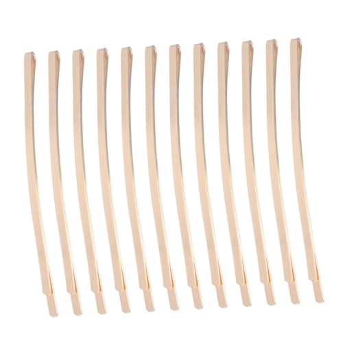 BELLIFFY 100stücke Metall Haarspange Goldfarben Einfache Bobby Pin Metall Haarnadel Haar-accessoires Für Mädchen Und Frauen Langlebiges Design von BELLIFFY