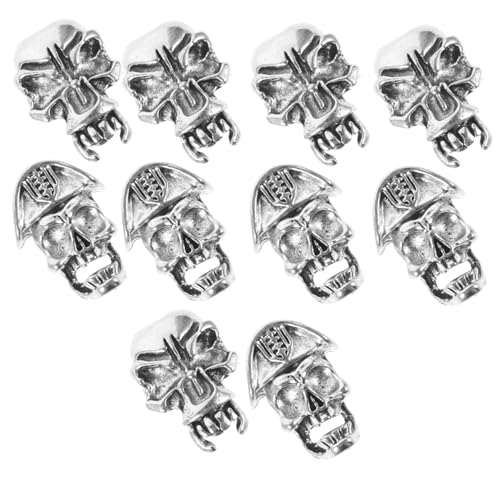 BELLIFFY Schmuck für Haarzöpfe Verlängerung 10 Stück Vintage-haarschmuck mit Großen Löchern Perlen Metall-haarmanschetten für Männer und Frauen Flechtzubehör BELLIFFY Schmuck für Haarzöpfe Verlängerung 10 Stück Vintage-haarschmuck mit Großen Löchern Perlen Metall-haarmanschetten für Männer und Frauen Flechtzubehör von BELLIFFY