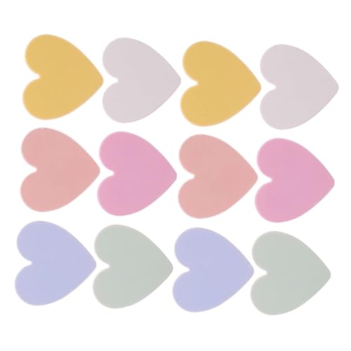 BELLIFFY 10stücke Herzförmige Haarklammern Für Mädchen Bunte Haarspangen Für Alltag Reisen Partys Und Mehr Rutschfeste Clips Für Bequeme Trageerfahrung von BELLIFFY