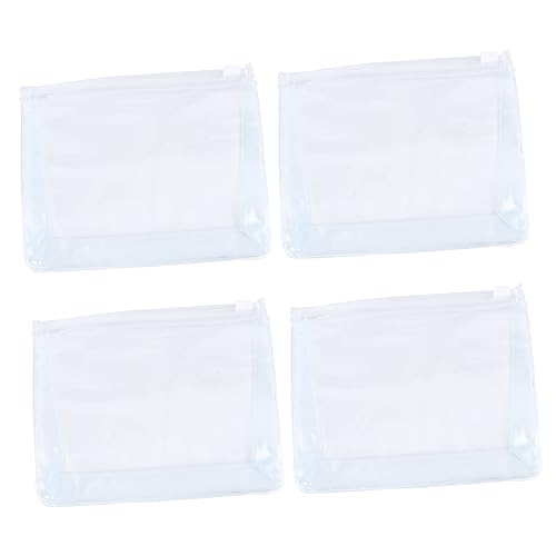 BELLIFFY 10stücke Teiliges Transparenter Kosmetiktaschen Mit Reißverschluss wasserdichte Reise-Organizer Für Make-up Und Toilettenartikel Für Damen Und Unterwegs von BELLIFFY