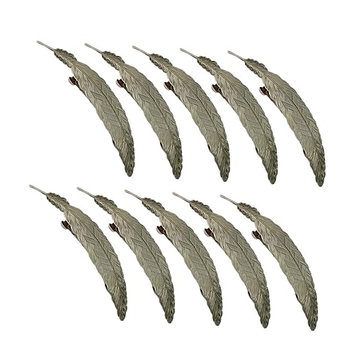 BELLIFFY 10stücke Kupfer Haarspangen Haarclips Für Damen Und Mädchen Stilvolle Duckbill Clips Mit Feinem Design Passend Für von BELLIFFY