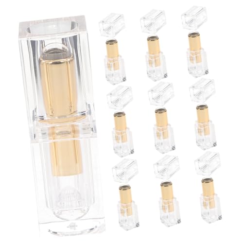 BELLIFFY 10stücke Leere Lippenstifthülsen Nachfüllbare Lip Gloss Rohre Diy Kosmetische Behälter Aus Kunststoff Für Lippenstift Lipgloss Und Lippenbalsam von BELLIFFY