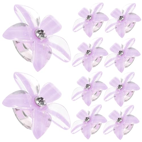 BELLIFFY 10stücke Mädchen Haar Clips Blumen Design Haarschmuck Für Kleinkinder Für Alltag Und Party von BELLIFFY