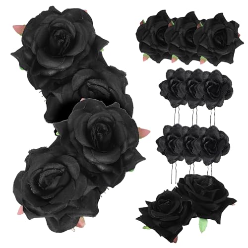 BELLIFFY 12stücke Rosen-haarklammern Für Frauen Und Mädchen Elegante Haarschmuck-accessoires Haarspangen Für Hochzeiten Partys Und Besondere Anlässe BELLIFFY 12stücke Rosen-haarklammern Für Frauen Und Mädchen Elegante Haarschmuck-accessoires Haarspangen Für Hochzeiten Partys Und Besondere Anlässe von BELLIFFY
