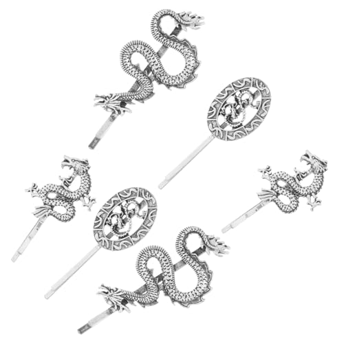 BELLIFFY 12stücke Teiliges Metallischen Drachen-haarspangen Für Damen Vintage Punk Bobby Für Halloween Und Cosplay Stilvolle Haarschmuck-accessoires Mit Funkelnden Details von BELLIFFY