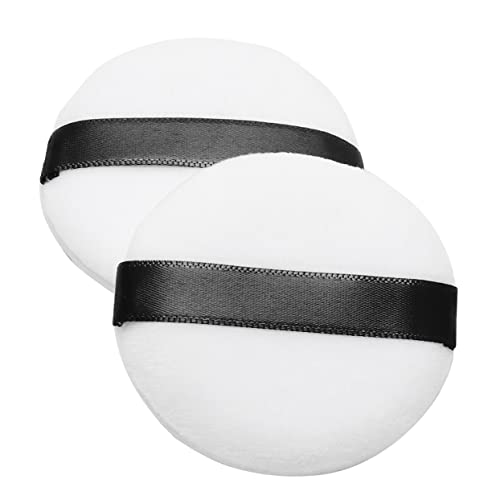 BELLIFFY 15stücke Puderquasten Aus Reiner Baumwolle Beflockt Für Make-up Lose Puderquaste Vielseitig Einsetzbar Für Lidschatten von BELLIFFY