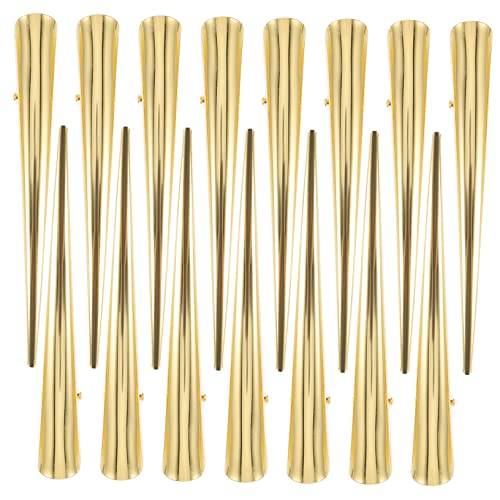 BELLIFFY 15stücke Metall Haarclips Für Damen Flache Krokodilklemmen Haaraccessoires Haarschmuck Für Verschiedene Frisuren Und Anlässe von BELLIFFY