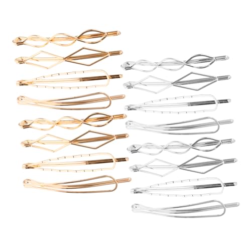 BELLIFFY 16stücke Damen Haarnadeln Braut Haarspangen Mädchen Minimalistische Kopfschmuck Aus Legierung Für Frisuren Und Hochzeit von BELLIFFY