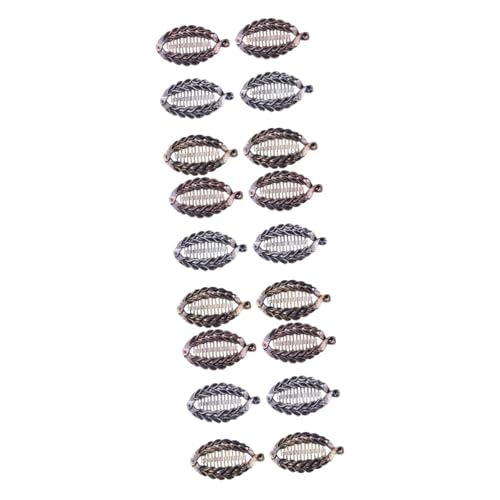 BELLIFFY 18 Stk Bananen-Haarspangen Haarspangen für Frauen 80er Bananenclip französischer pferdeschwanzhalter Bananenclip Pferdeschwanz Haarklammer Haarnadel haarpin Haarspange in Fischform von BELLIFFY