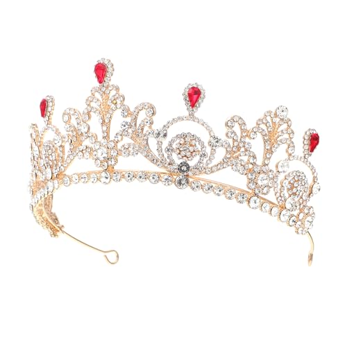 BELLIFFY 1 Stück Braut-tiara Hochzeitsstirnband Haarschmuck Für Frau Exquisites Für Brautjungfer Hochzeit Party von BELLIFFY