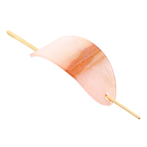 BELLIFFY Französische Haarnadel Aus Legierung Schlichter Kopfschmuck Für Frauen Haarstab Als Geschenk Für Mädchen Moderner Haarschmuck von BELLIFFY