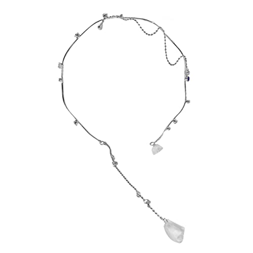 BELLIFFY Haarreif Mit Gewelltem Design Quaste Elegante Halskette Haarschmuck Modische Kopfbedeckung Für Damen Und Mädchen BELLIFFY Haarreif Mit Gewelltem Design Quaste Elegante Halskette Haarschmuck Modische Kopfbedeckung Für Damen Und Mädchen von BELLIFFY