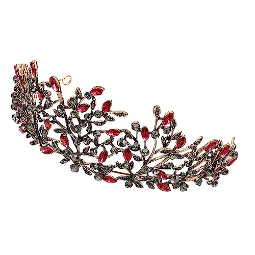 BELLIFFY Strass-kronen-kopfschmuck Dekorativer Haarreif Für Hochzeit Haarschmuck Für Die Braut von BELLIFFY