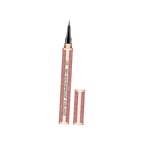BELLIFFY Glatter Schnell Trocknender Flüssiger Eyeliner Rot Koralle Orange Langanhaltend Für Frauen von BELLIFFY