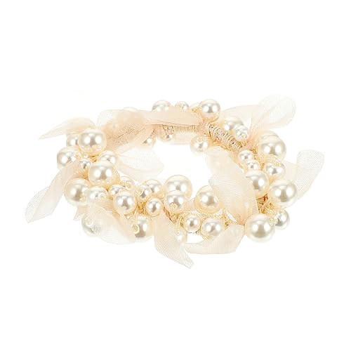 BELLIFFY 1stück Perlendesign Haargummi Mit Spitzen Eleganter Haarband Für Mädchen Für Partys Feste Und Alltag Leicht Und Stilvoll Perfektes Haarschmuck-accessoire BELLIFFY 1stück Perlendesign Haargummi Mit Spitzen Eleganter Haarband Für Mädchen Für Partys Feste Und Alltag Leicht Und Stilvoll Perfektes Haarschmuck-accessoire von BELLIFFY