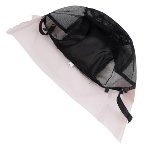 BELLIFFY 1stück Verstellbare Lace Wig Kap Für Perücken Elastisches Haarnetz Für Damen Atmungsaktive Haarnetz-mütze Schwarz Für Perückenherstellung von BELLIFFY