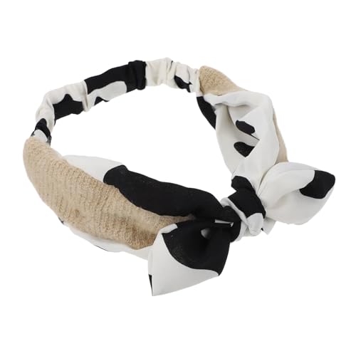 BELLIFFY Haarband Mit Schleife Kreuzschleife Kopftuch Bequemes Stoff-stirnband Für Hochzeit Arbeit Studium Einkaufen von BELLIFFY
