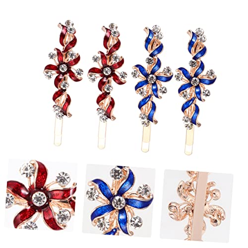 BELLIFFY 2paare Blüten-haarclips Für Frauen Und Mädchen Und Langlebige Legierungs-haarnadeln Für Verschiedene Frisuren Haarschmuck von BELLIFFY