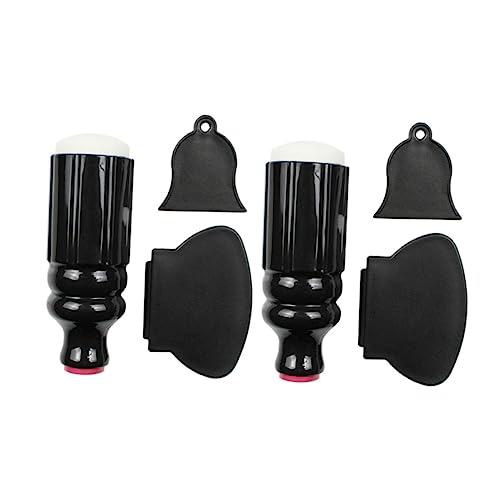 BELLIFFY 2sätze Langlebiger Stempel Mit Schaberplatte Für Maniküre-werkzeug Diy-nagelkunst Kunststempel Und Politur Elastisch Und Einfach Anzuwenden von BELLIFFY