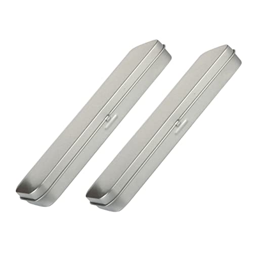 BELLIFFY 2 Stück Langlebige Stiftebox Tragbarer Verschleißfester Stiftehalter für Schule Bürobedarf Multifunktionaler Organizer zur Ordentlichen Aufbewahrung von Bleistiften und von BELLIFFY