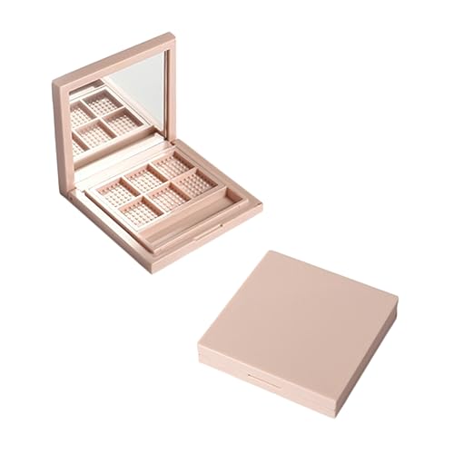 BELLIFFY 2 Stück Leere Lidschattenschalen Leere Lidschattenpaletten Lidschattenboxen Lidschattenbehälter Für Augen-make-up von BELLIFFY