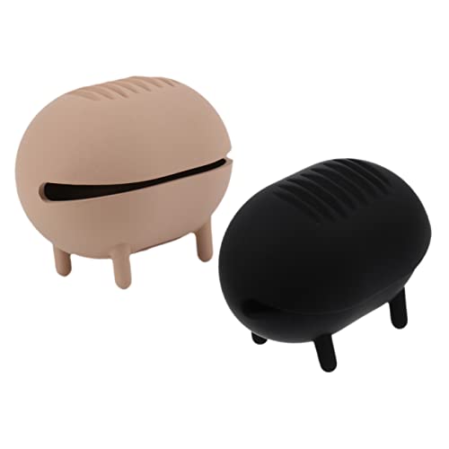 BELLIFFY 2 Stück Make Up Aufbewahrungsbox mit Belüftungsöffnung Kosmetik Organizer für Reisen und Zuhause für Schwammformen von BELLIFFY