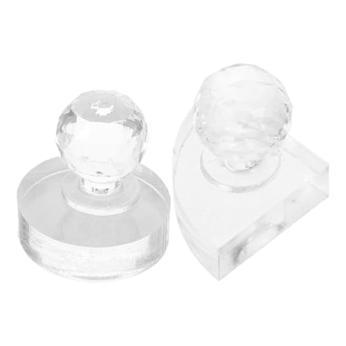 BELLIFFY 2stücke Lidschatten-werkzeug Stempel Aus Acryl Für Lidschattenpaletten Kosmetikstempel Zum Formen Und Reparieren Von Puder-make-up-produkten Einfach Zu Bedienen Und Langlebig von BELLIFFY