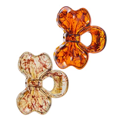 BELLIFFY 2stücke Haarklammern Für Dünne Haare Kleine Kieferklammern Haarschmuck Für Frauen Haarstyling-tool Praktische Haarklammern von BELLIFFY
