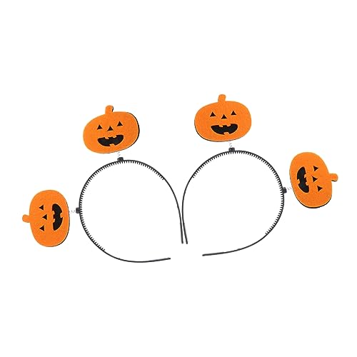 BELLIFFY 2stücke Halloween Kürbis Haarreif Einzigartige Haarschmuck Für Karneval Und Partys Kreative Kostüm Accessoires Für Erwachsene Für Festliche Anlässe von BELLIFFY
