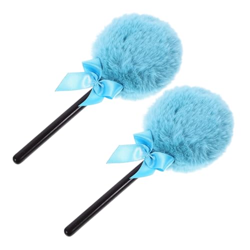 BELLIFFY 2 Stück Make-up-puderquasten in Lollipop-form Kosmetik-tools Zum Auftragen Von Puder Geeignet Für Frauen Und Mädchen von BELLIFFY