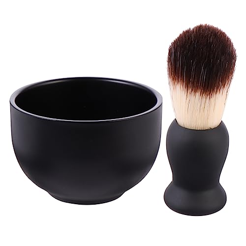 BELLIFFY 2stücke Teiliges Herren Rasierpinsel-set Mit Schüssel Und Bürste Für Bartpflege Und Rasur Langlebiges Material Für Tägliche Anwendung Perfektes Für Männer An Besonderen von BELLIFFY