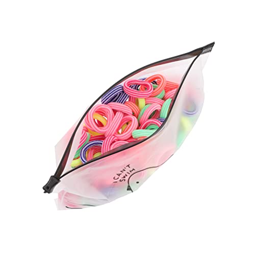 BELLIFFY 200 Stück Haargummis Kinderhaarseil Pferdeschwanzhalter Bunte Haarbänder Haarschmuck Für Mädchen von BELLIFFY