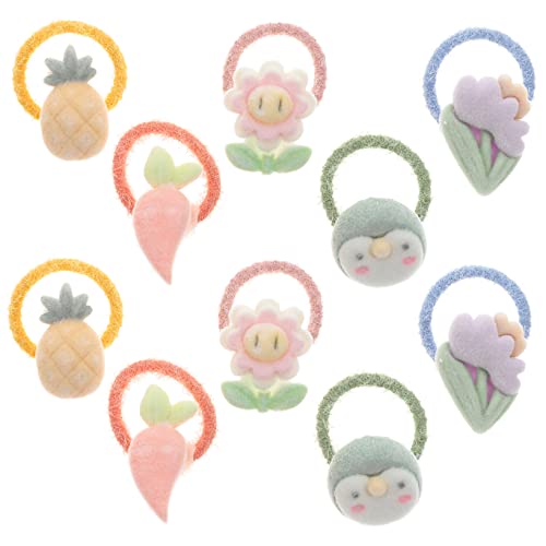 BELLIFFY Haargummis Mit Cartoon- 20 Stück Elastische Pferdeschwanzbänder Gänseblümchen-haar-accessoires Für Frauen Und Mädchen von BELLIFFY