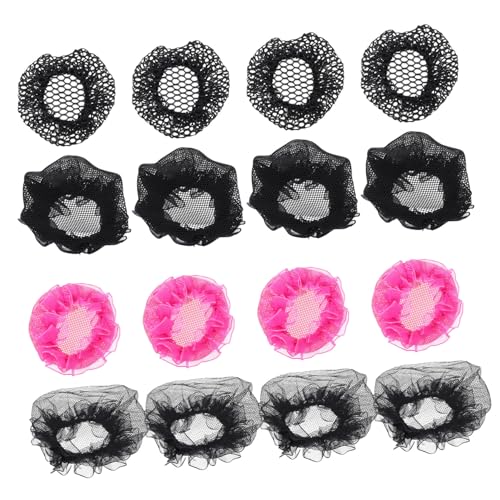 BELLIFFY 20stücke Unsichtbare Elastische Haarnetze Tänzer-haarnetze Mit Haarknotenhaltern Für Mädchen Und Damen von BELLIFFY