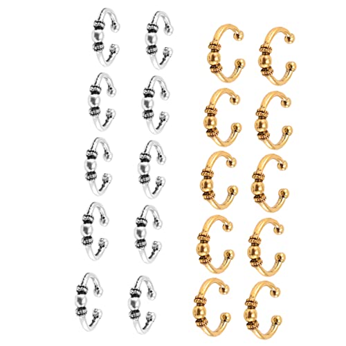 BELLIFFY 20stücke Diy Braid Clips Haarschmuck Ringe Für Zöpfe Praktische Haarspangen Für Partys Und Hochzeiten von BELLIFFY
