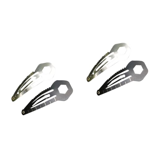 BELLIFFY 20stücke Teiliges Rostfreien -haarspangen Multifunktionale Haarklammern Silber Und Schwarz Für Damen Für Verschiedene Haarstylings Und Notfälle von BELLIFFY