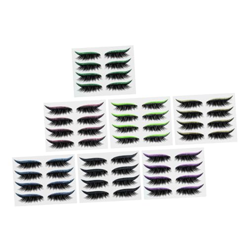 BELLIFFY 28 Paar Glitzer-eyeliner-aufkleber Aufkleber Für Augen Make-up Einfach Zu Verwenden Leicht Und Atmungsaktiv von BELLIFFY