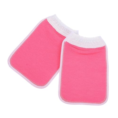 BELLIFFY 2stücke Badehandschuhe Peeling-handschuh Für Duschtuch Badetuch Zur Entfernung Von Schmutz Und Schlamm Geeignet Für Körperteile Leicht Und Bequem Zu Tragen von BELLIFFY