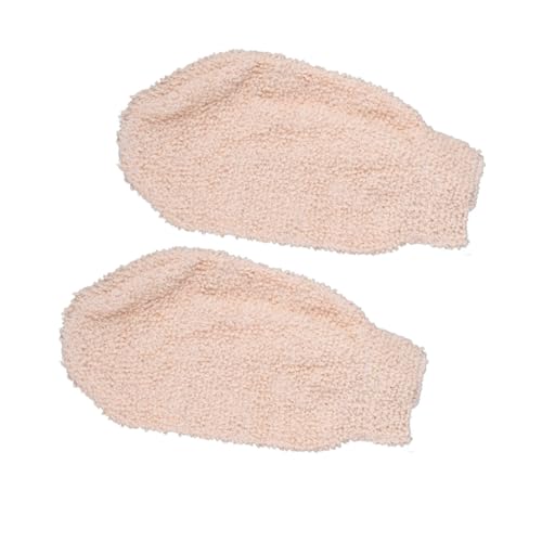 BELLIFFY 2 Stücke Weiche Badetuch Peeling Handschuhe Zurück Wäscher Massage Handschuhe Für Poren Entfernung von BELLIFFY